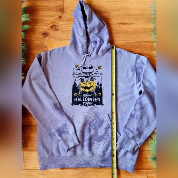 Disney The Nightmare Before Christmas 'Hero Of Halloween Town" Jack Hoodie Sz M - Picture 9 of 9